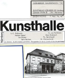 Kunsthalle Nürnberg, Nürnberger Galerietagen, 7