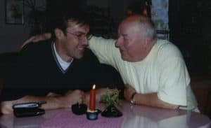 Wolfgang und ich in Grömitz 2001