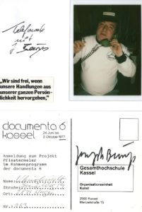 documenta 6, kassel, Rahmenprogramm, Pflastermaler, 24